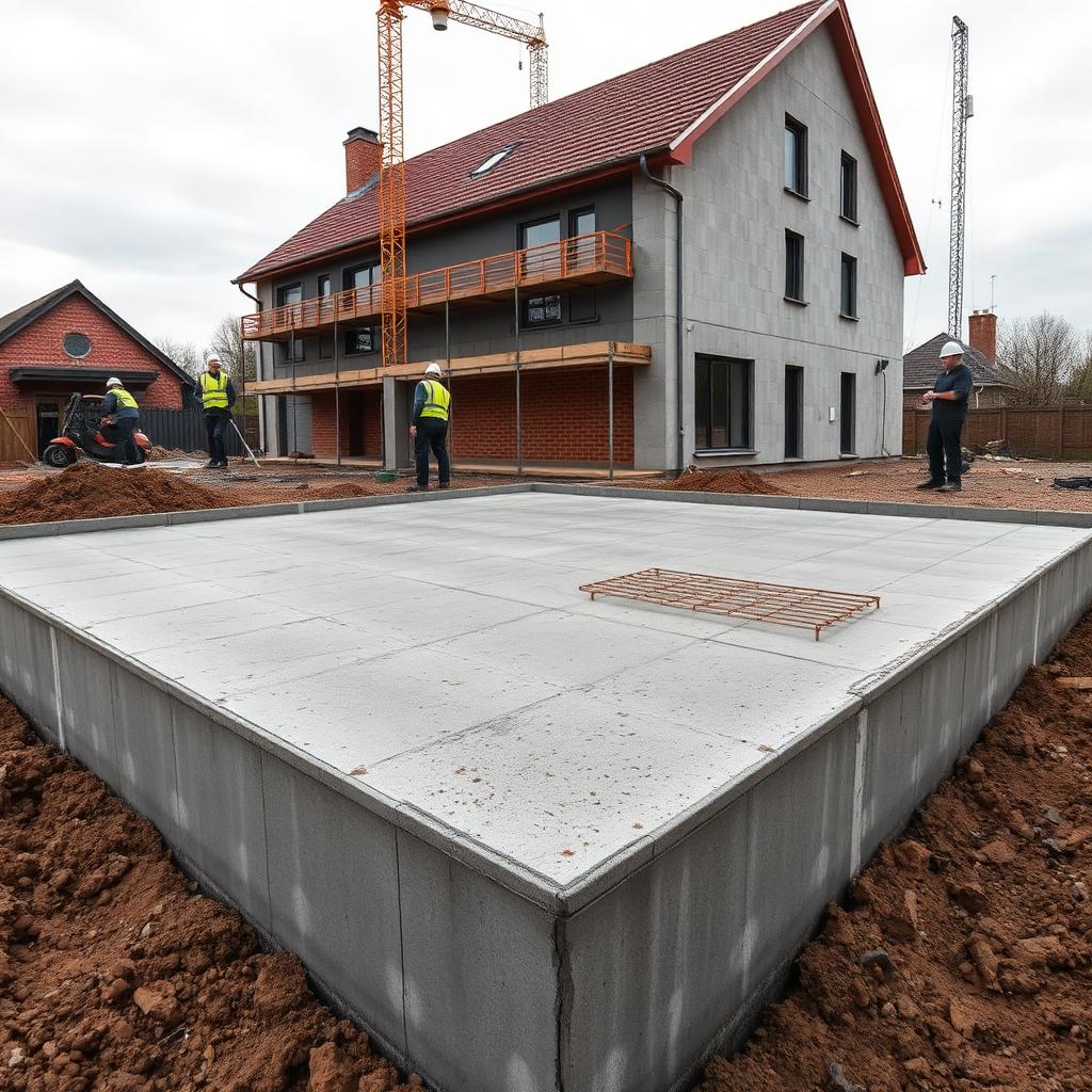 RUWBOUW NIEUWBOUW
Appartement fundering